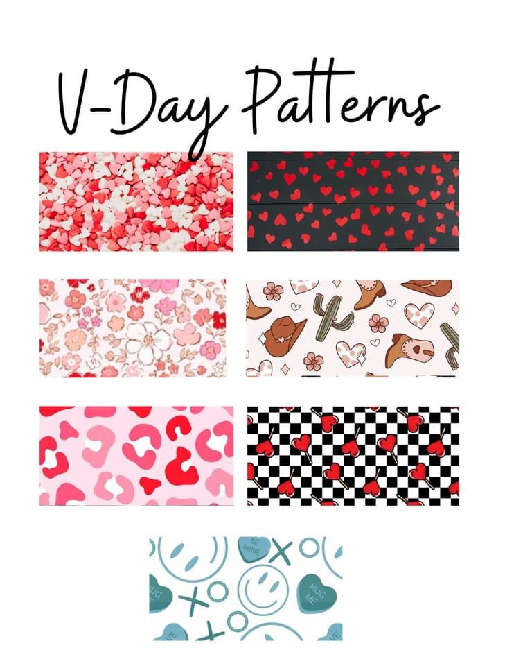 V-Day Pattern Tee